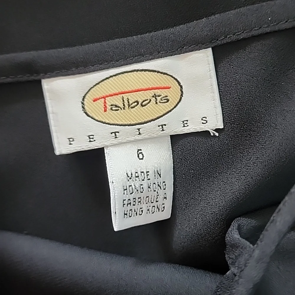 Talbots Black Sleeveless Maxi Dress for Cocktail - Picture 5 of 6